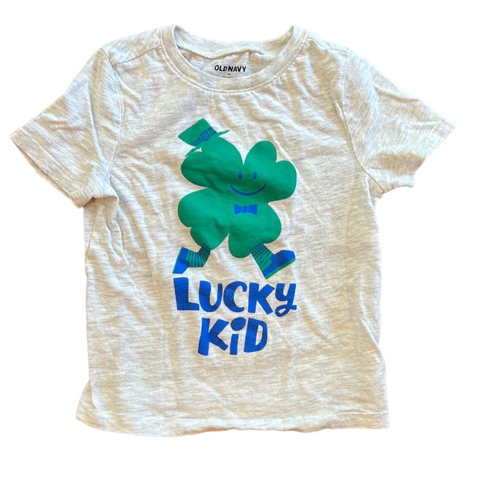 Four Leaf Clover “Lucky Kid” T-shirt Size 4T